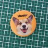 "HENLO" Fridge Magnet