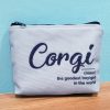 Denim Corgi Charger Pouch - Image 2
