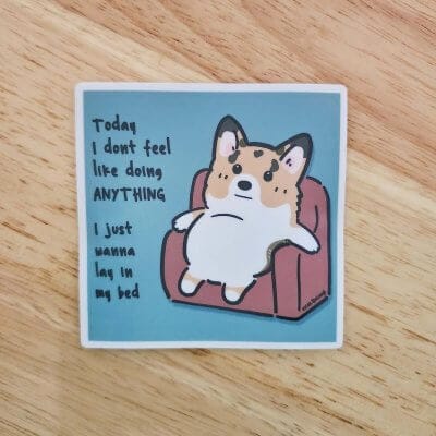"Couch Potato" - Vinyl Sticker
